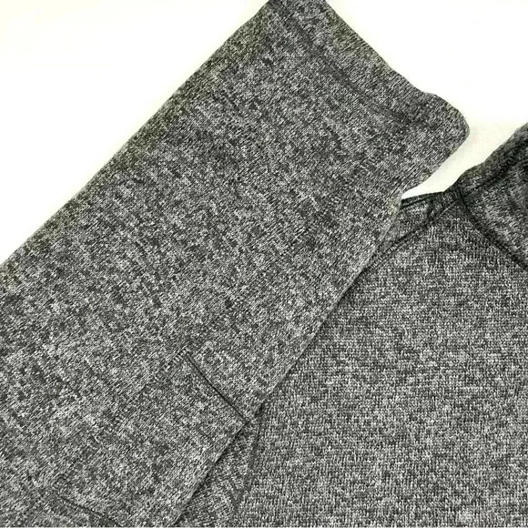 WOOLRICH Mens Drifter Fleece 1/4 Snap Pullover Grey Sweater Fleece Size XL - Picture 4 of 13